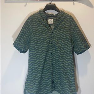 Men’s short sleeve button down. Saturday Shirt